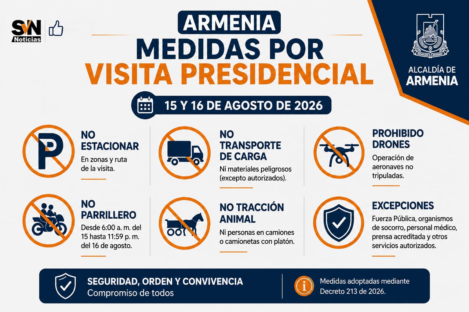 EL PRECIDENTE DE COLOMBIA VISITA EL QUINDIO
